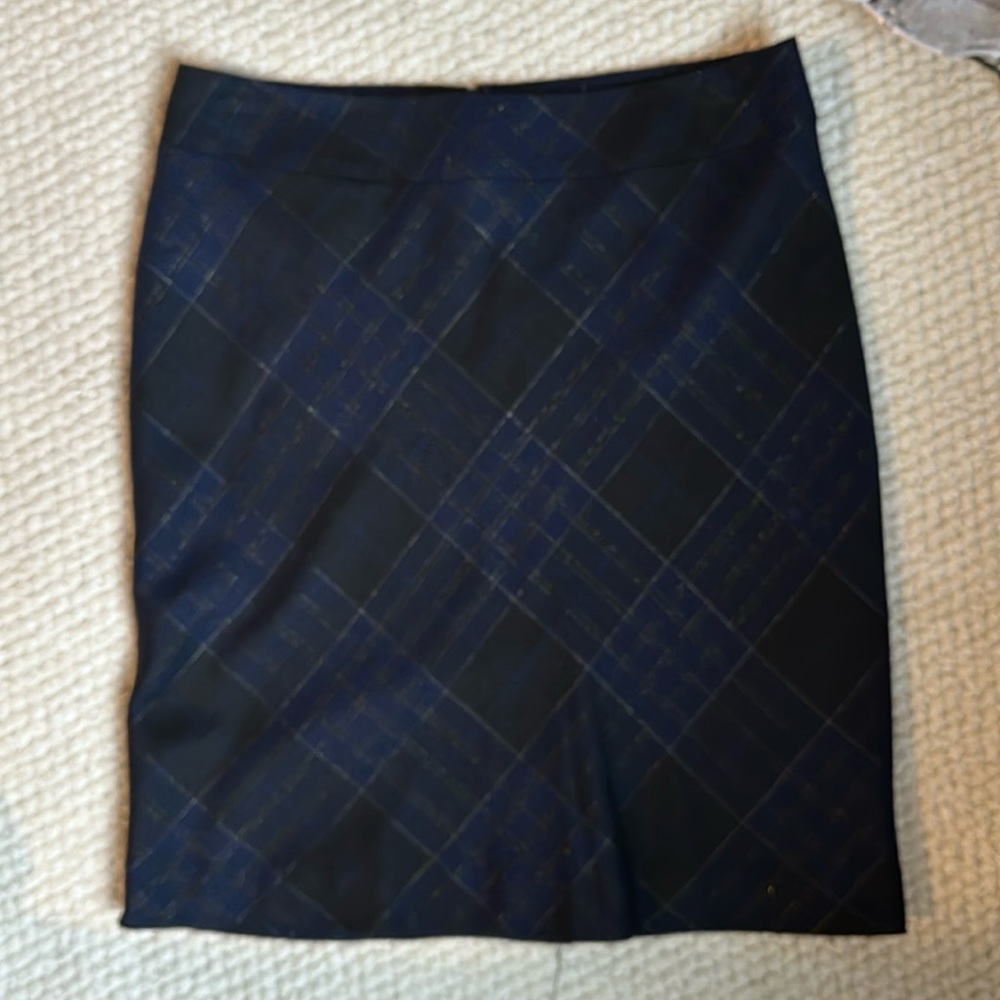 Banana Republic plaid skirt